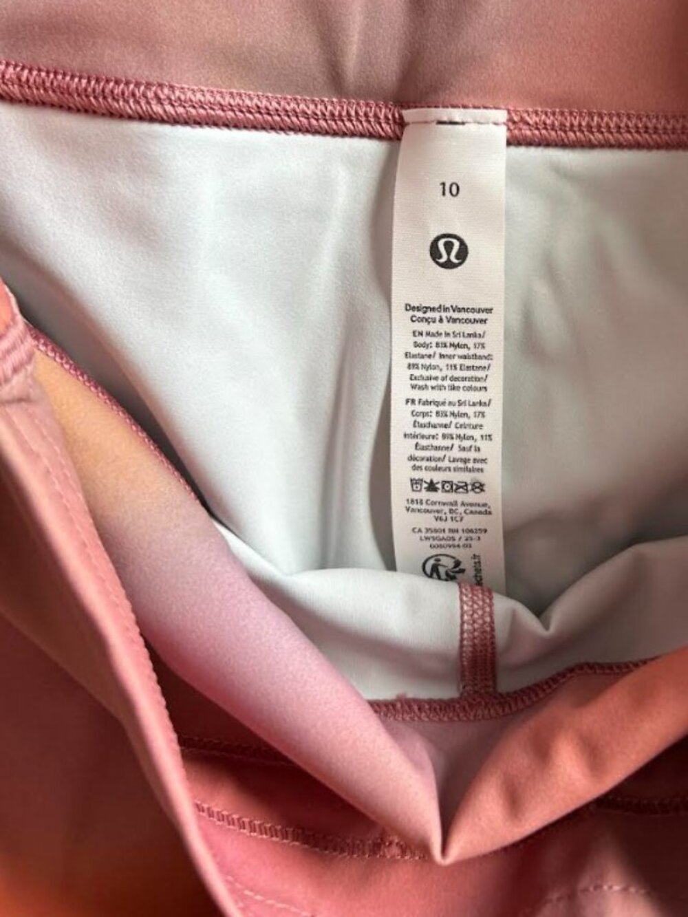 Lululemon Fast and Free High-Rise Tight 28" 5 Pocket Chroma Drift Multi 10 - Picture 11 of 12